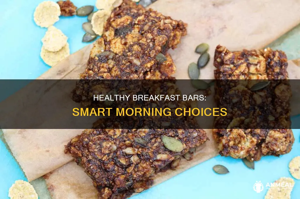 what are the healthiest breakfast bars
