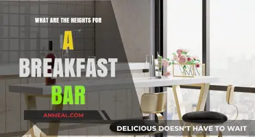 Ideal Breakfast Bar Heights: A Guide for Comfort and Style