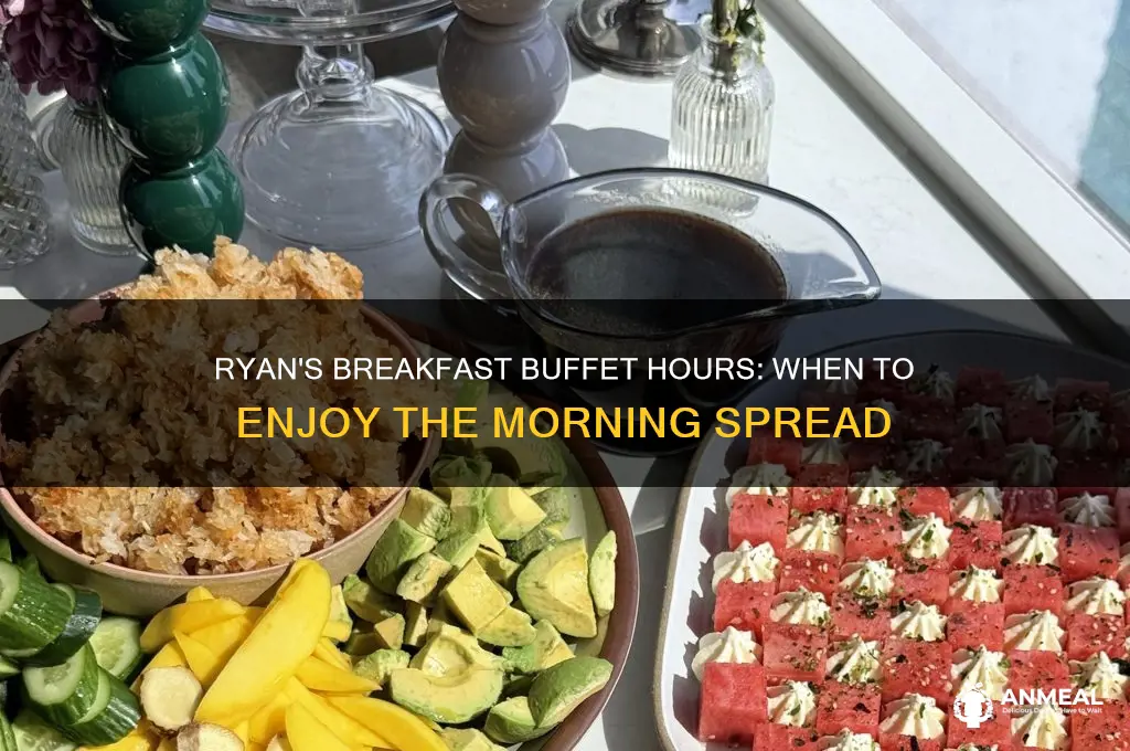 what are the hours for the breakfast buffet at ryan