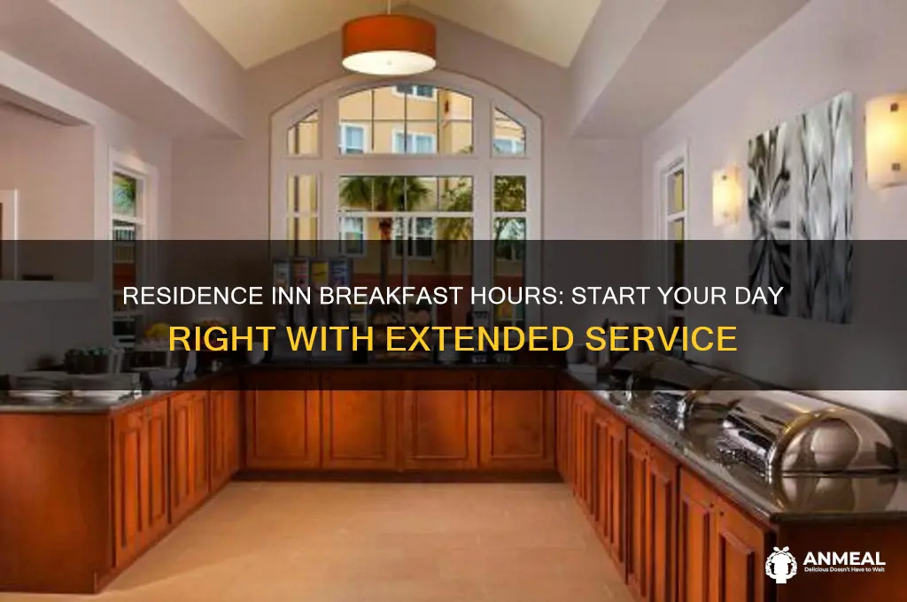 what are the hours of residence inn