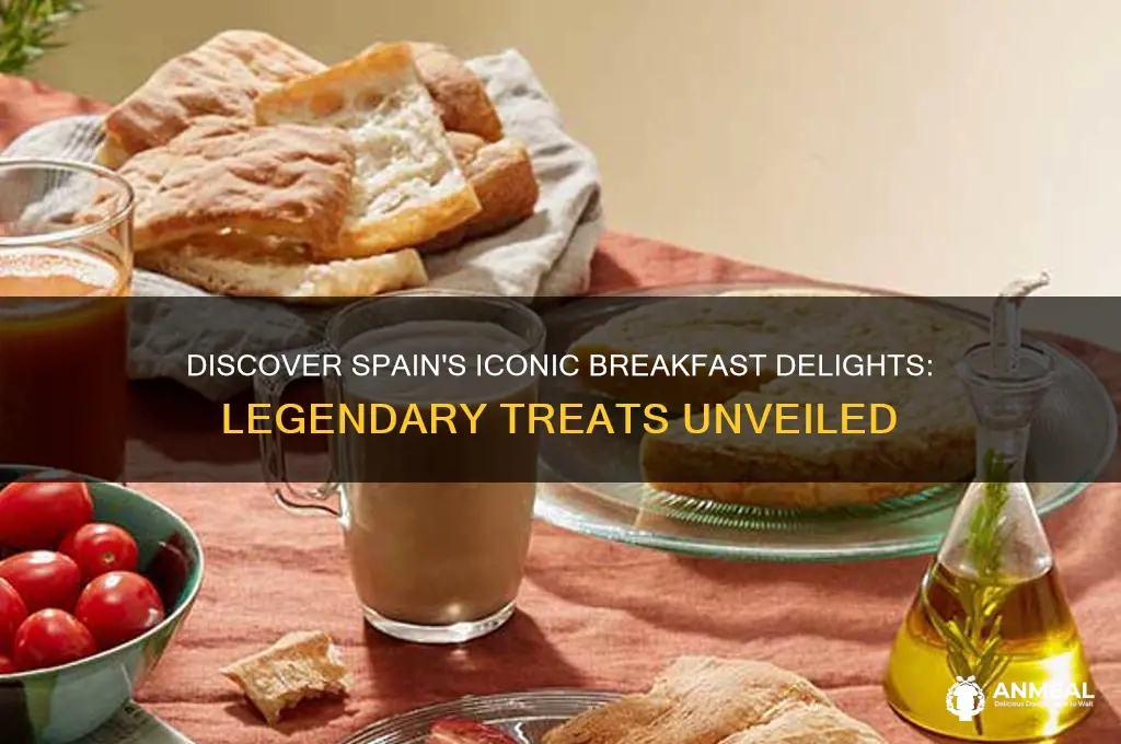 what are the legendary treats of the spanish breakfast called