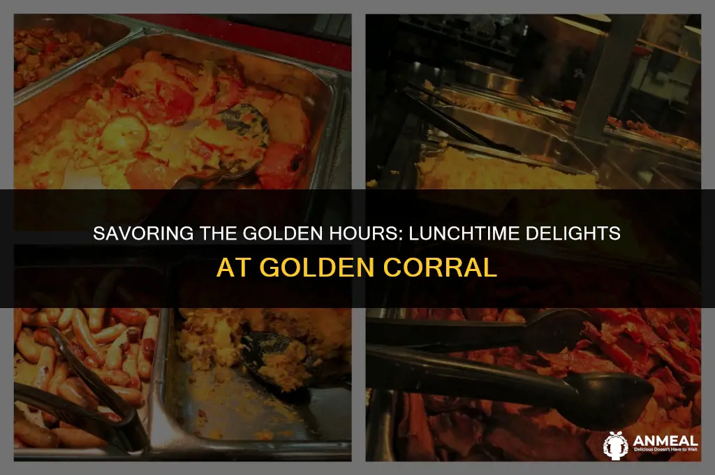 what are the lunch hours at golden corral