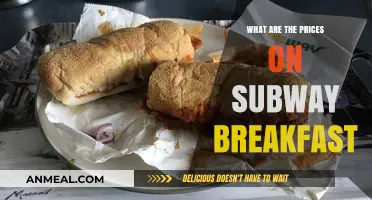 Subway Breakfast Prices: Affordable Morning Meals to Start Your Day