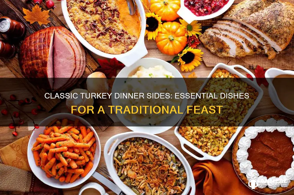 what are the sides for a traditional turkey dinner