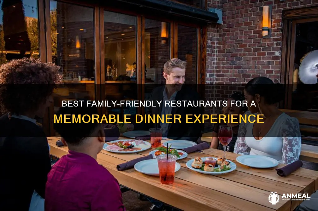 what are the top-rated restaurants for a family dinner