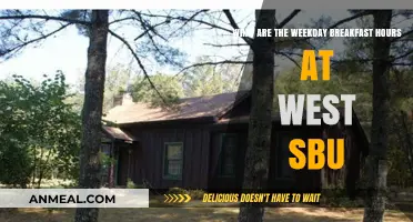 West SBU Weekday Breakfast Hours: Start Your Day Right