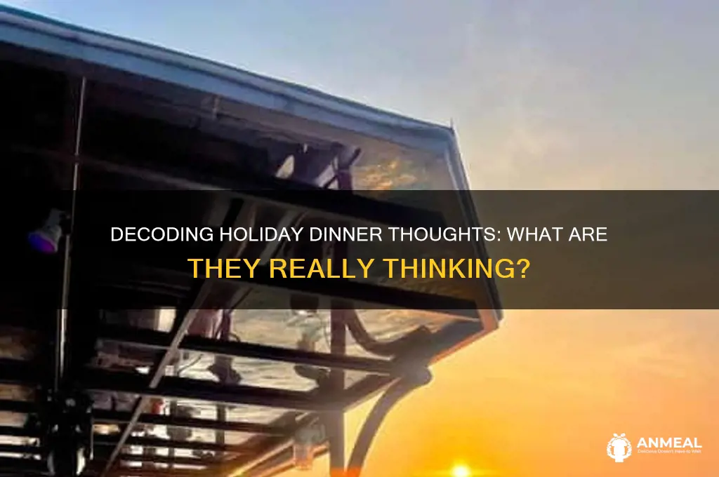 what are they thinking holiday dinner