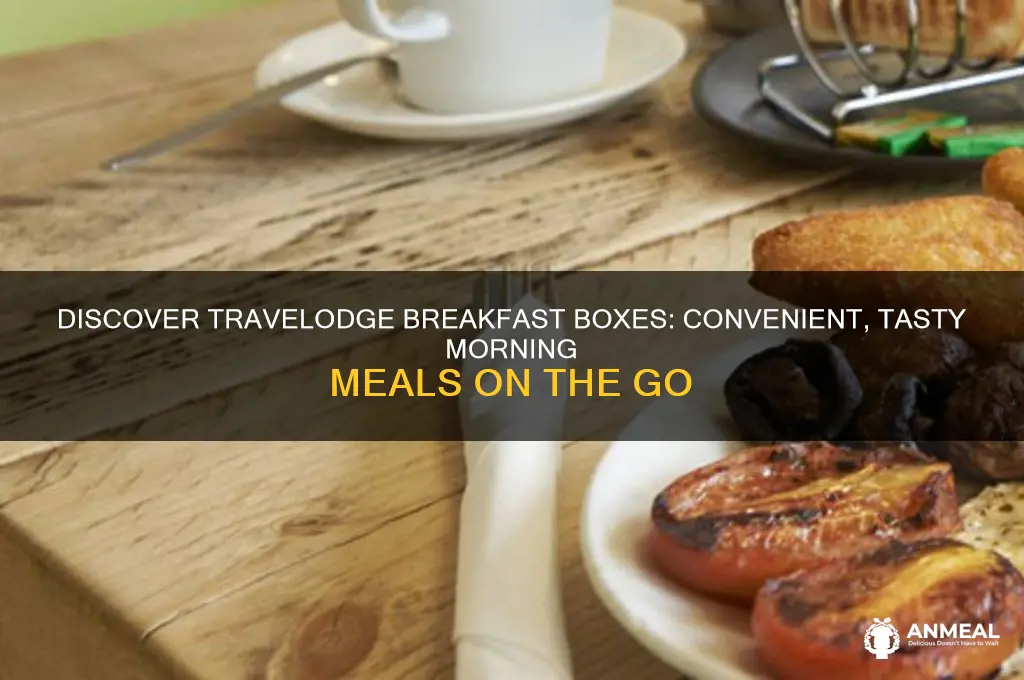 what are travelodge breakfast boxes