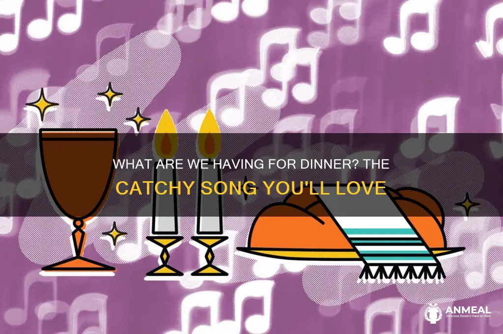 what are we having for dinner song
