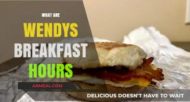 Wendy's Breakfast Hours: When to Enjoy Your Morning Favorites