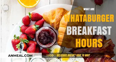 Whataburger Breakfast Hours: When to Enjoy Your Morning Favorites