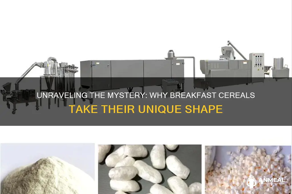 what aspect of breakfast cereals might account for this shape