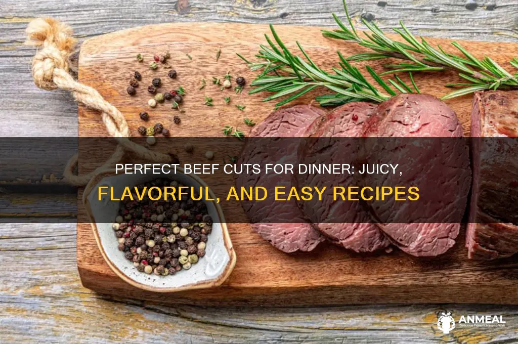 what beef for dinner
