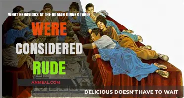 Roman Dining Etiquette: Unveiling the Taboos of Ancient Table Manners