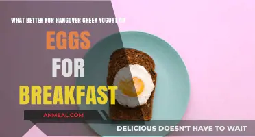 Greek Yogurt vs. Eggs: Which Breakfast Cure Hangovers Better?