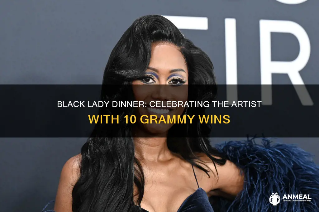 what black lady dinner has 10 grammys