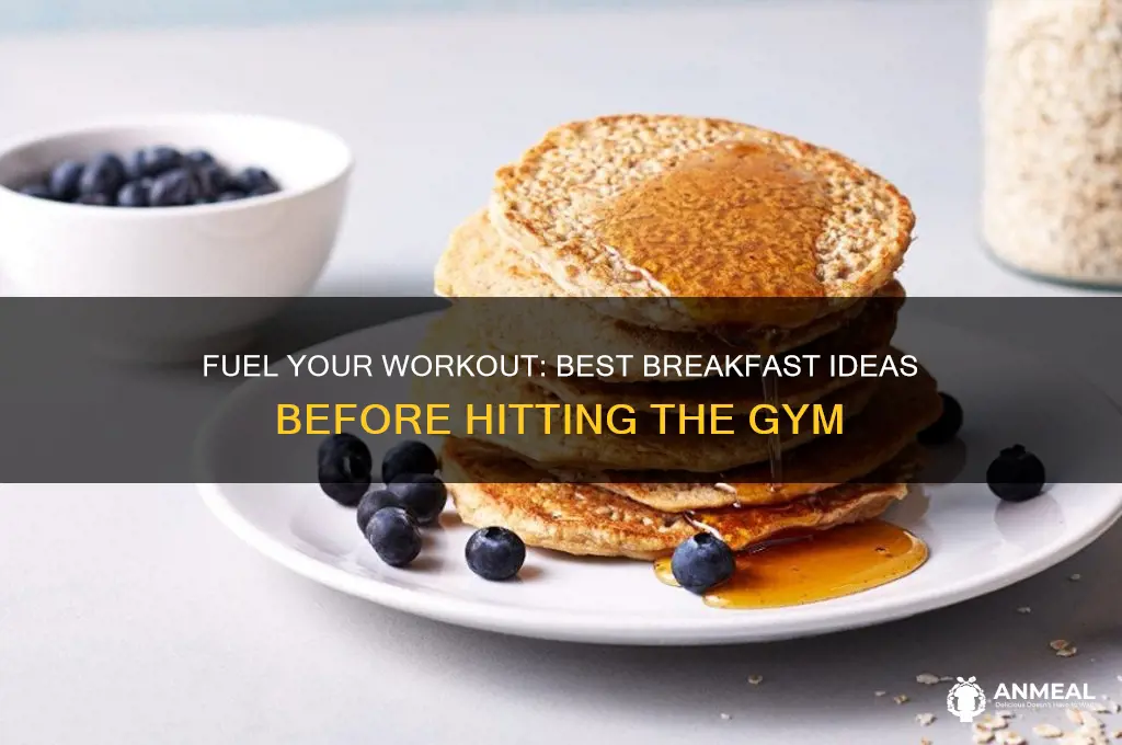 what breakfast before gym