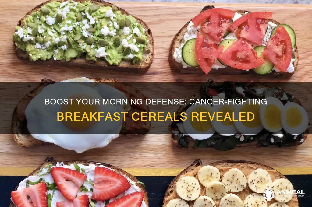 what breakfast cereal fights cancer