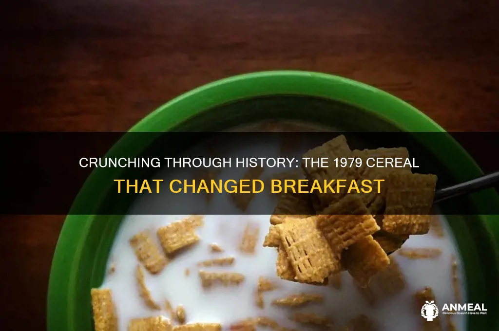 what breakfast cereal first introduced in 1979