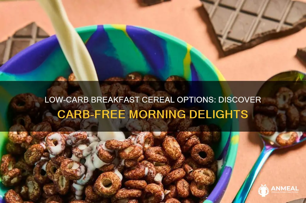 what breakfast cereal has no carbs