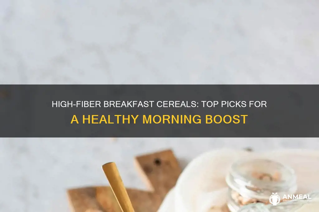 what breakfast cereal has the highest fiber content