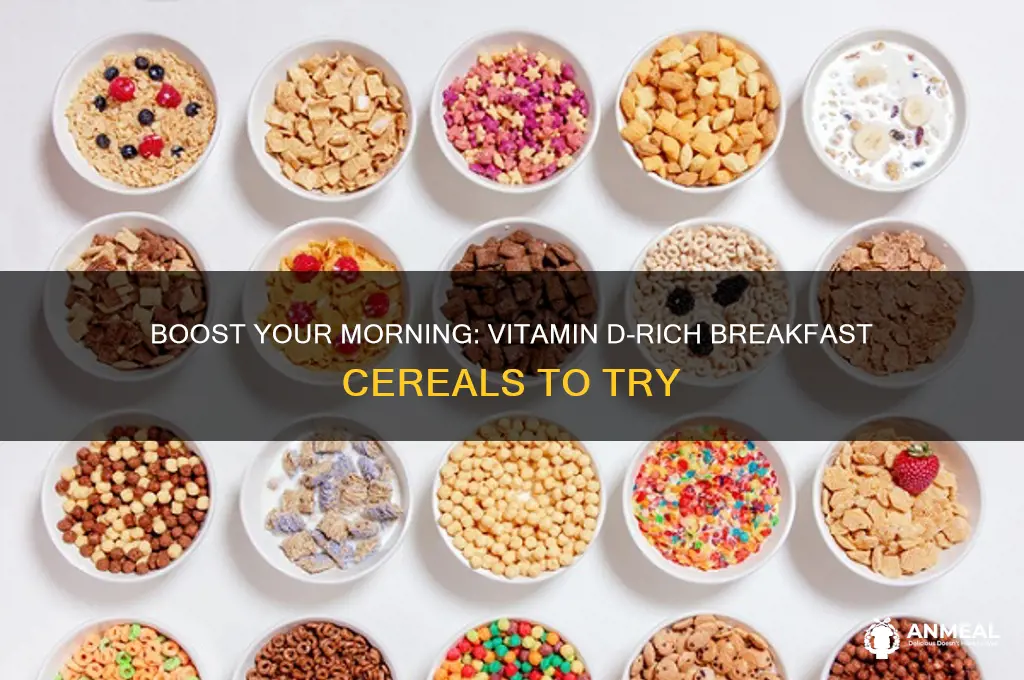 what breakfast cereal has vitamin d