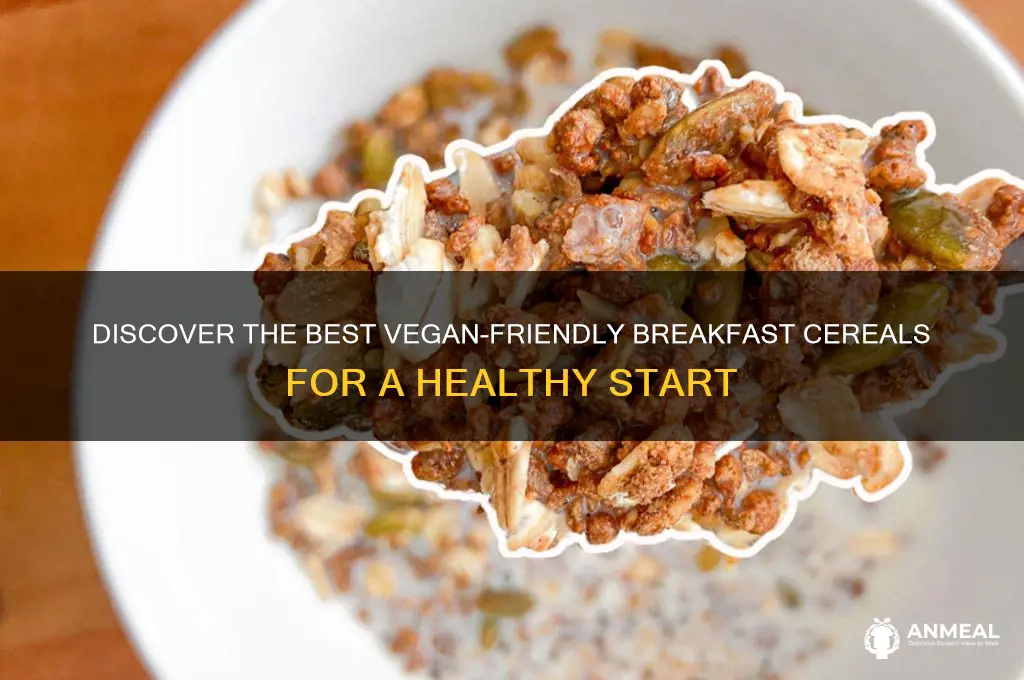 what breakfast cereal is vegan
