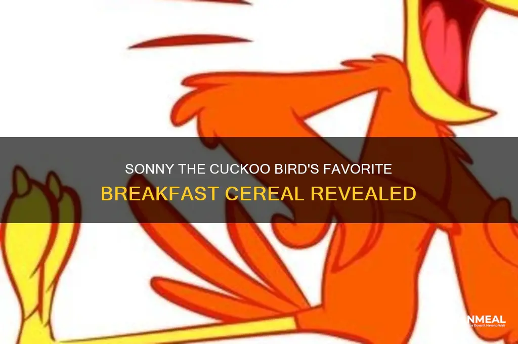 what breakfast cereal sonny the cuckoo bird