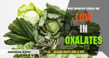 Low-Oxalate Breakfast Cereals: Healthy Options for Kidney Stone Prevention