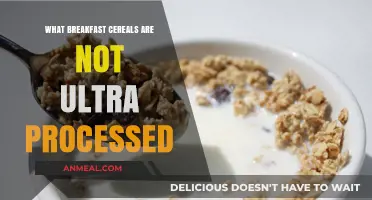 Healthy Breakfast Options: Cereals Free from Ultra-Processing