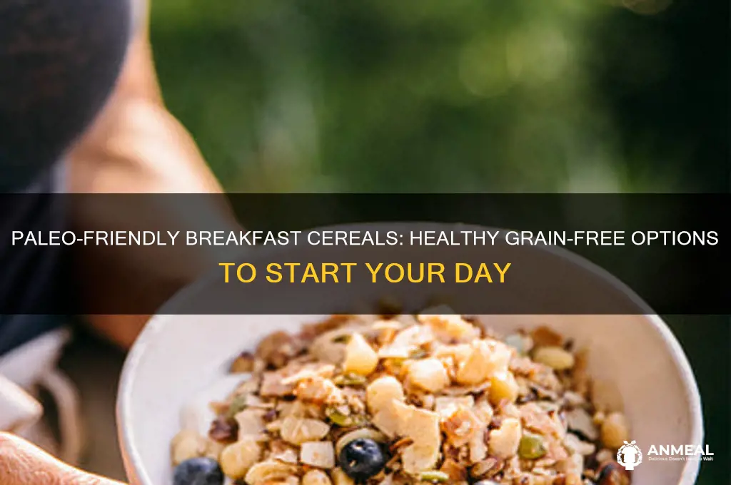 what breakfast cereals are paleo