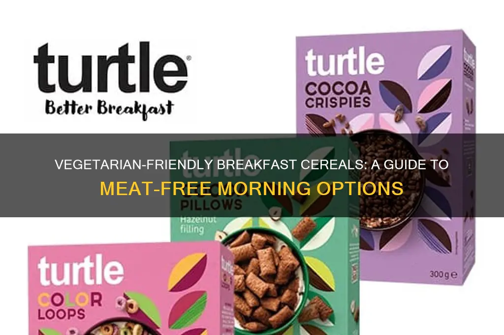 what breakfast cereals are vegetarian