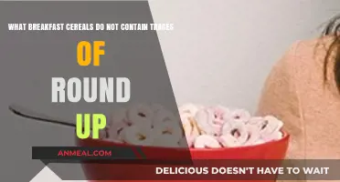 Roundup-Free Breakfast Cereals: Safe and Healthy Morning Options