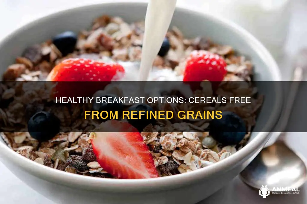 what breakfast cereals do not have refined grains