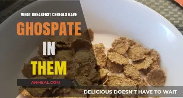 Breakfast Cereals with Phosphate: A Comprehensive List and Guide