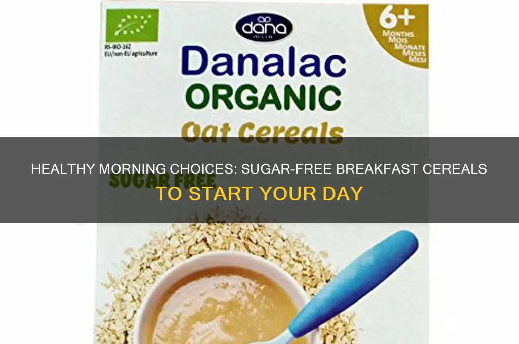what breakfast cereals have no added sugar
