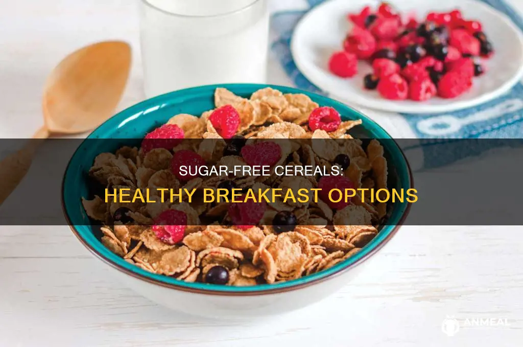 what breakfast cereals have no sugar