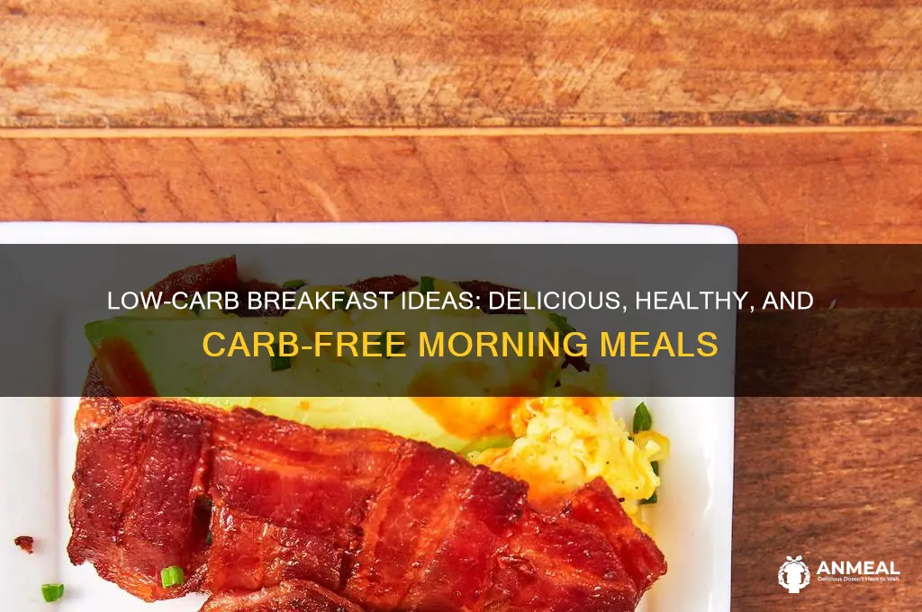 what breakfast does not have carbs