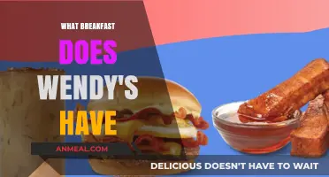 Wendy's Breakfast Menu: Delicious Morning Options to Start Your Day