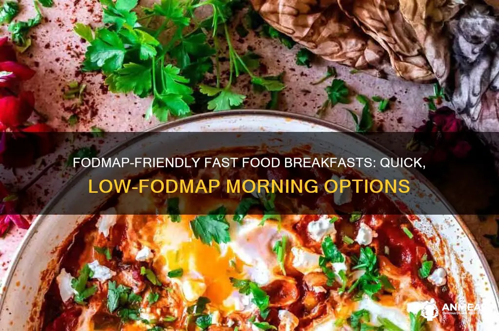 what breakfast fast food fodmap