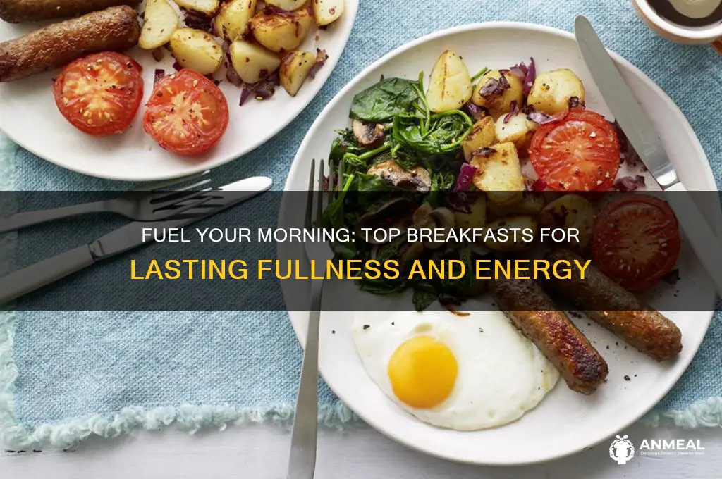 what breakfast fills you up the most