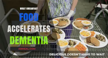 Unhealthy Breakfast Choices Linked to Accelerated Dementia Risk