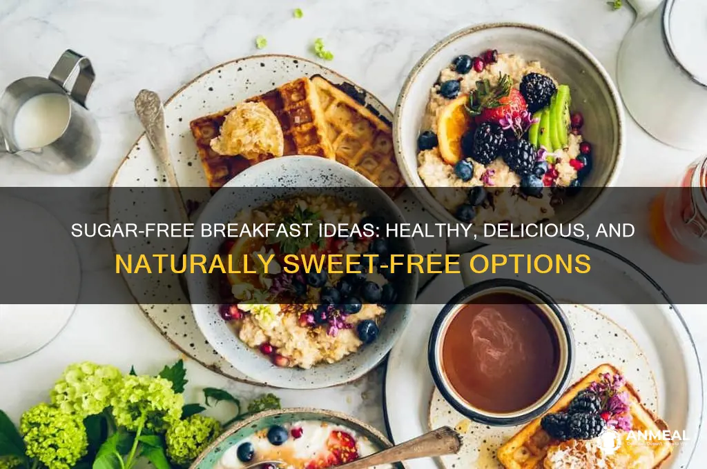 what breakfast food does not have sugar in it