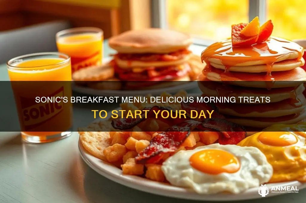 what breakfast food does sonic have