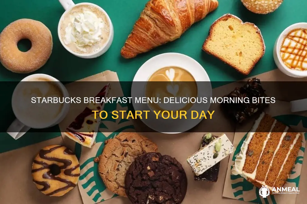 what breakfast food does starbucks have