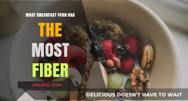 High-Fiber Breakfast Foods: Top Picks for a Healthy Morning Boost