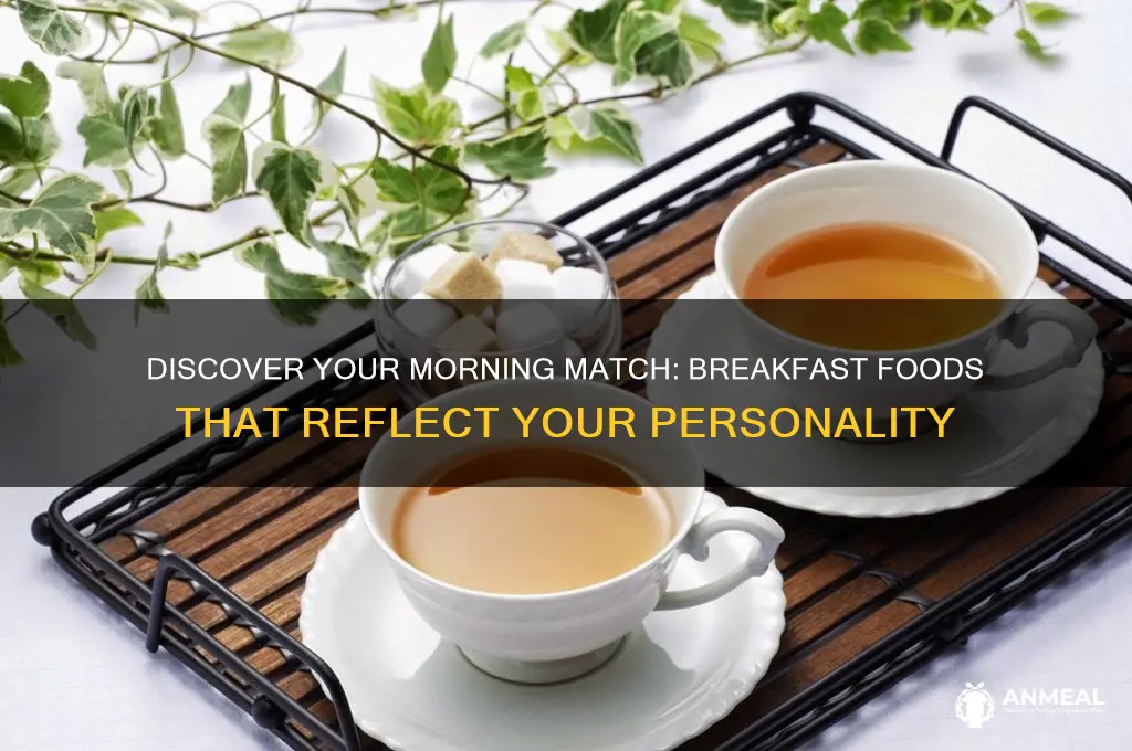 what breakfast food matches my personality