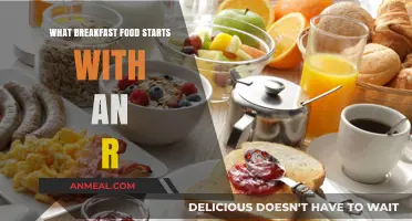 Rise and Shine: Delicious Breakfast Foods Starting with R