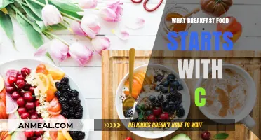 Crunchy, Creamy, and Classic: Breakfast Foods Starting with C