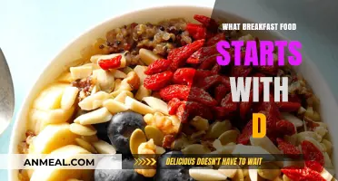 Delicious Dawn Delicacies: Discovering Breakfast Foods Starting with D